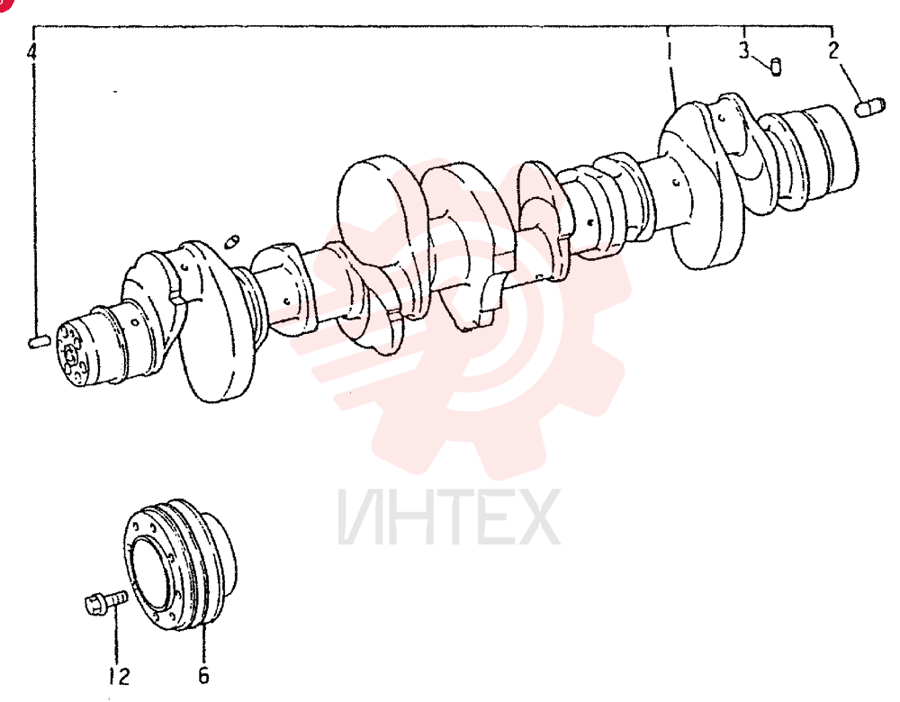 CRANKSHAFT VAME072197 (1)