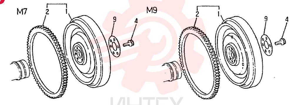 FLYWHEEL VAME047281