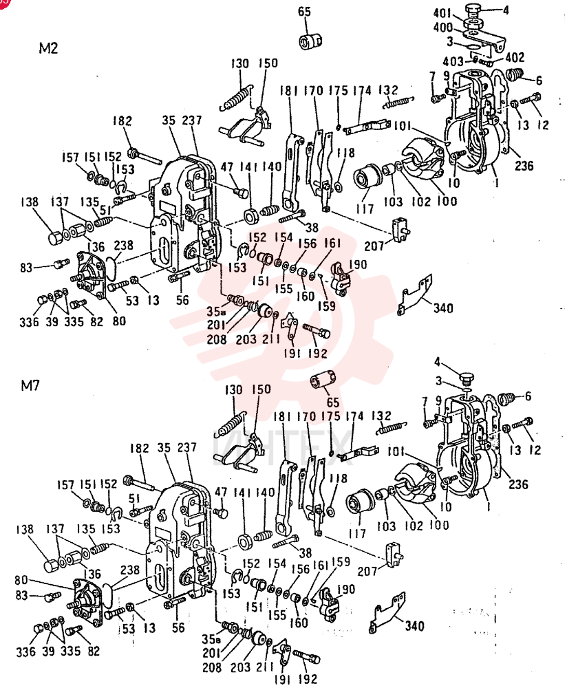 GOVERNOR ASSY, RSV TYPE, M2 ONLY