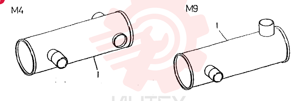MUFFLER, 240-750, M4 ONLY
