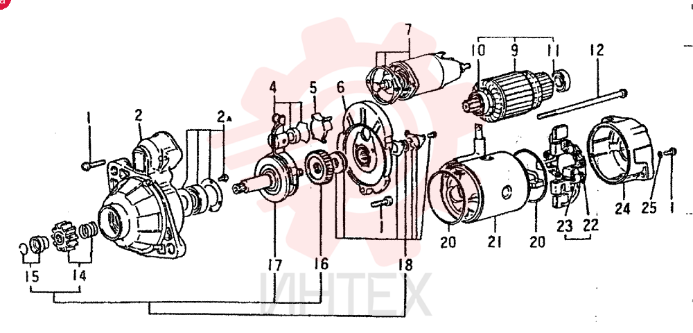 STARTER MOTOR VAME037636 (2)