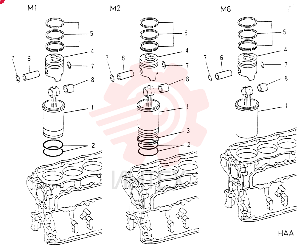 LINER, ENGINE CYLIND VAME999443