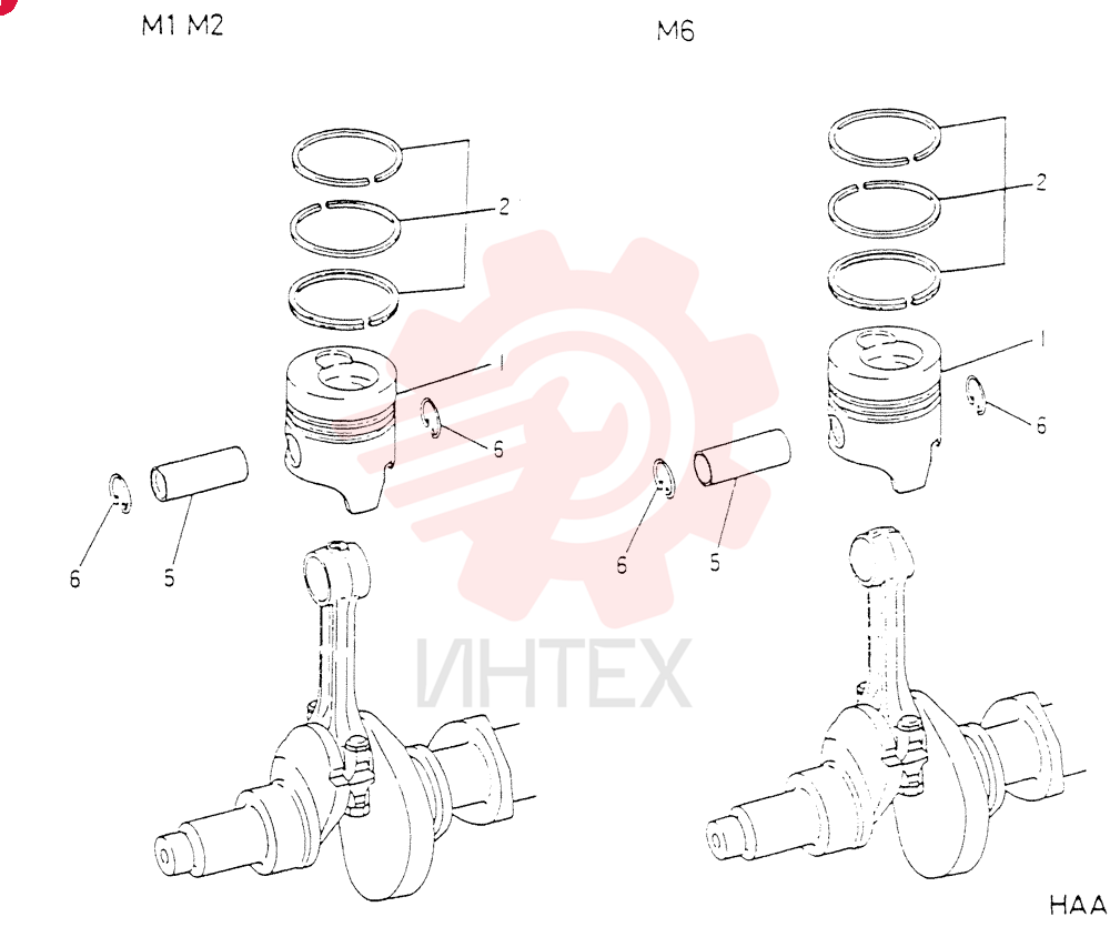 PISTON ASSY VAME032743