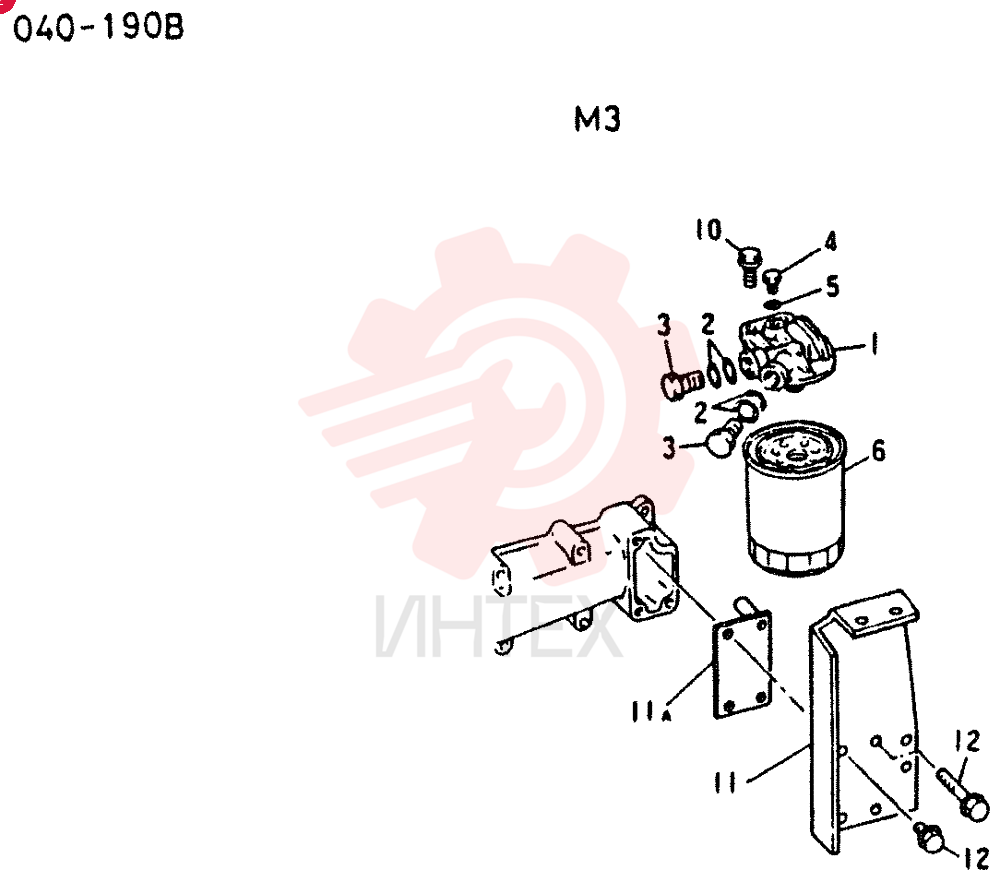 FUEL FILTER VAME035396 (2)