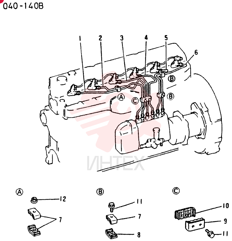 INJECTION PIPE VAME070831