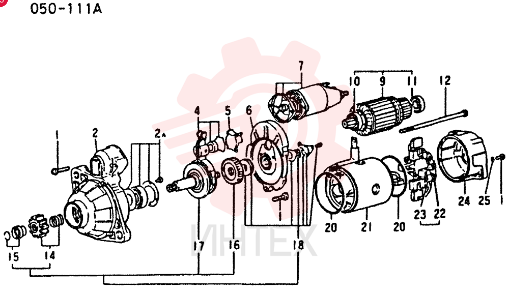 STARTER INNER PARTS(M0)