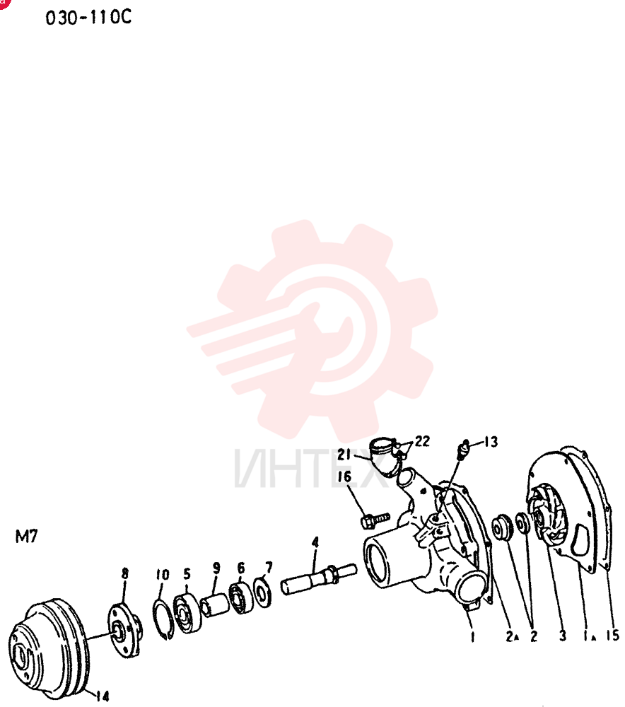 WATER PUMP VAME047422