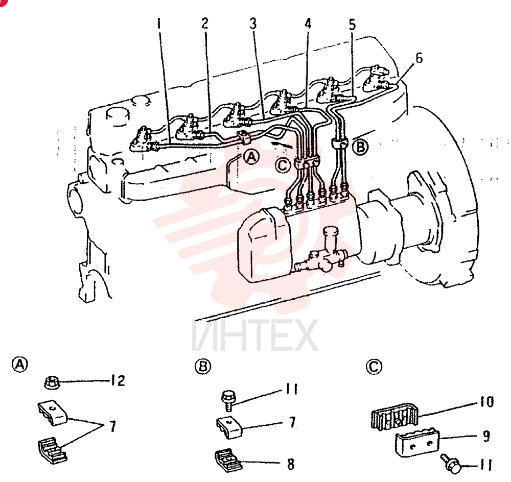 INJECTION PIPE VAME070831