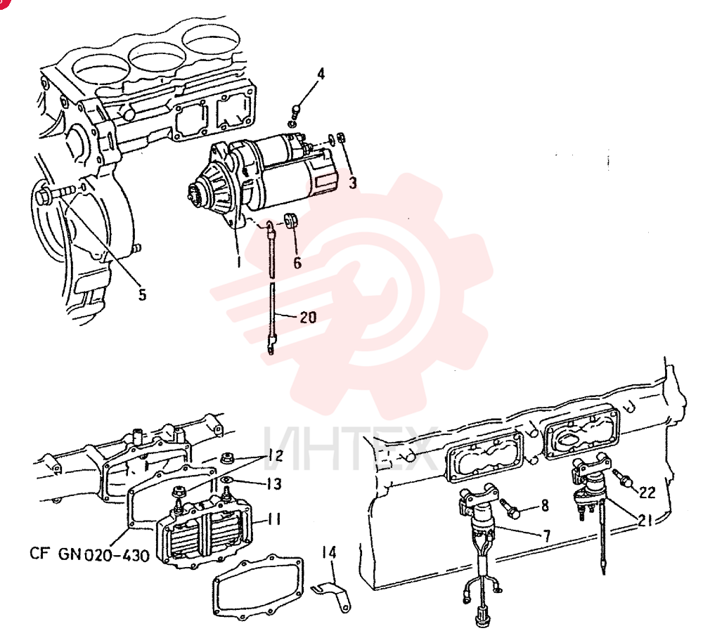 STARTER MOTOR VAME037636 (3)
