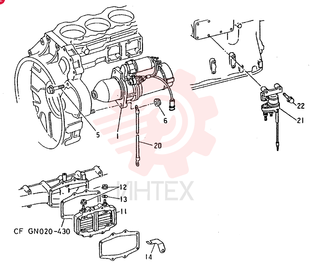 STARTER MOTOR VAME049184 (1)