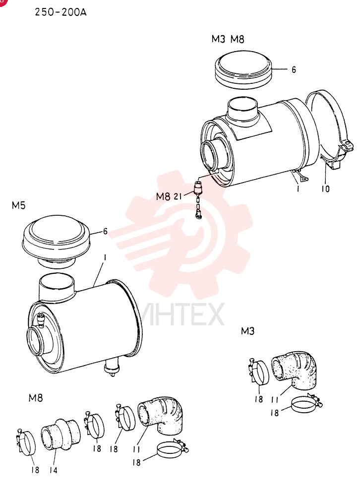 AIR INTAKE (M8)