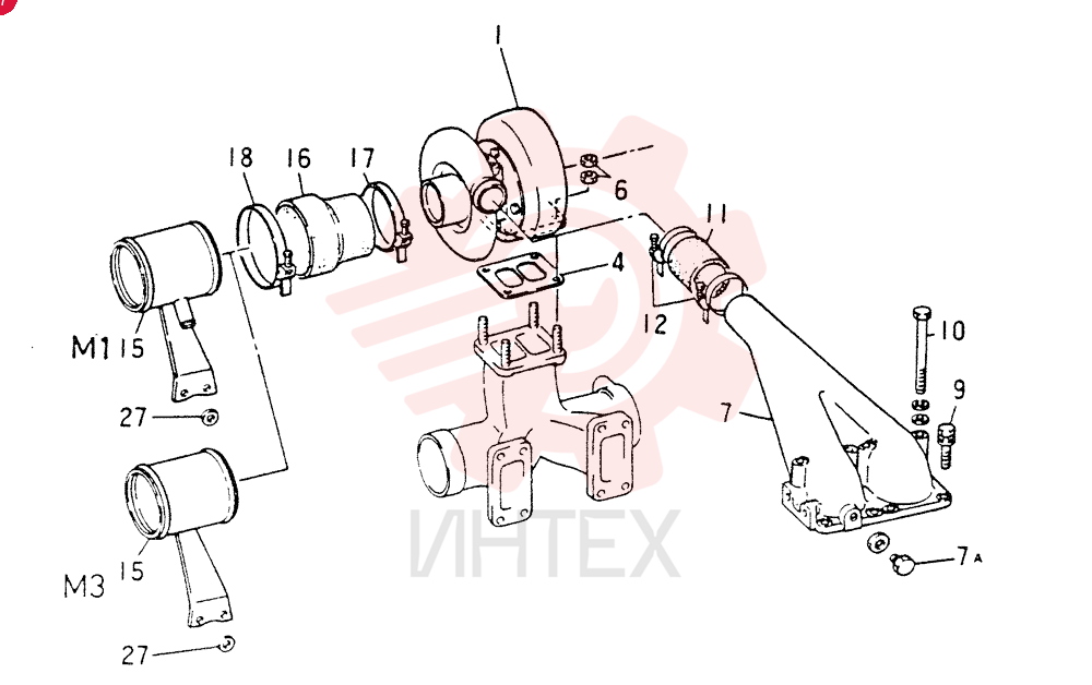 TURBOCHARGER GENERAL(M3)