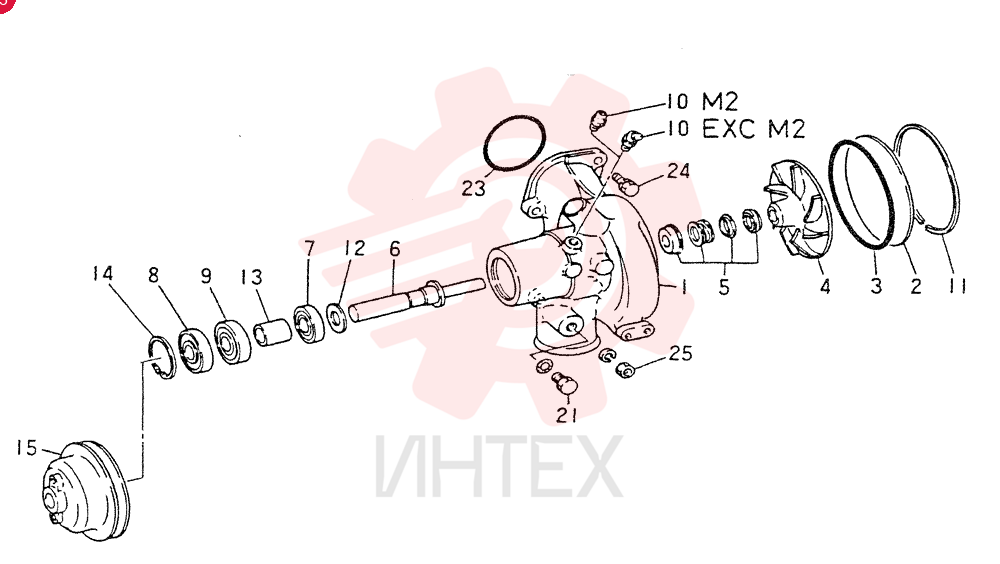 WATER PUMP (M4)