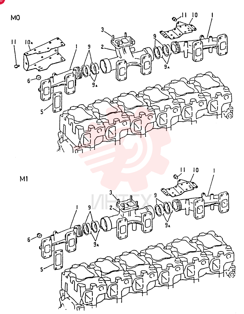 EXHAUST MANIFOLD VAME053864