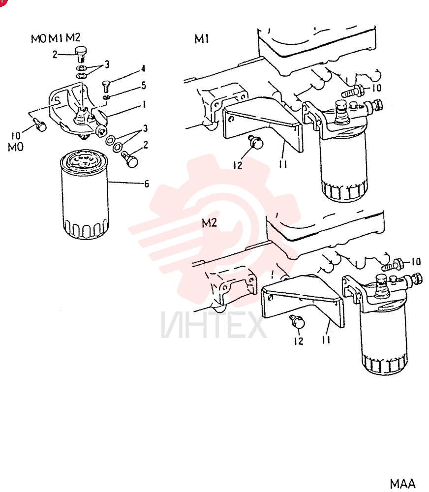 FUEL FILTER VAME090010