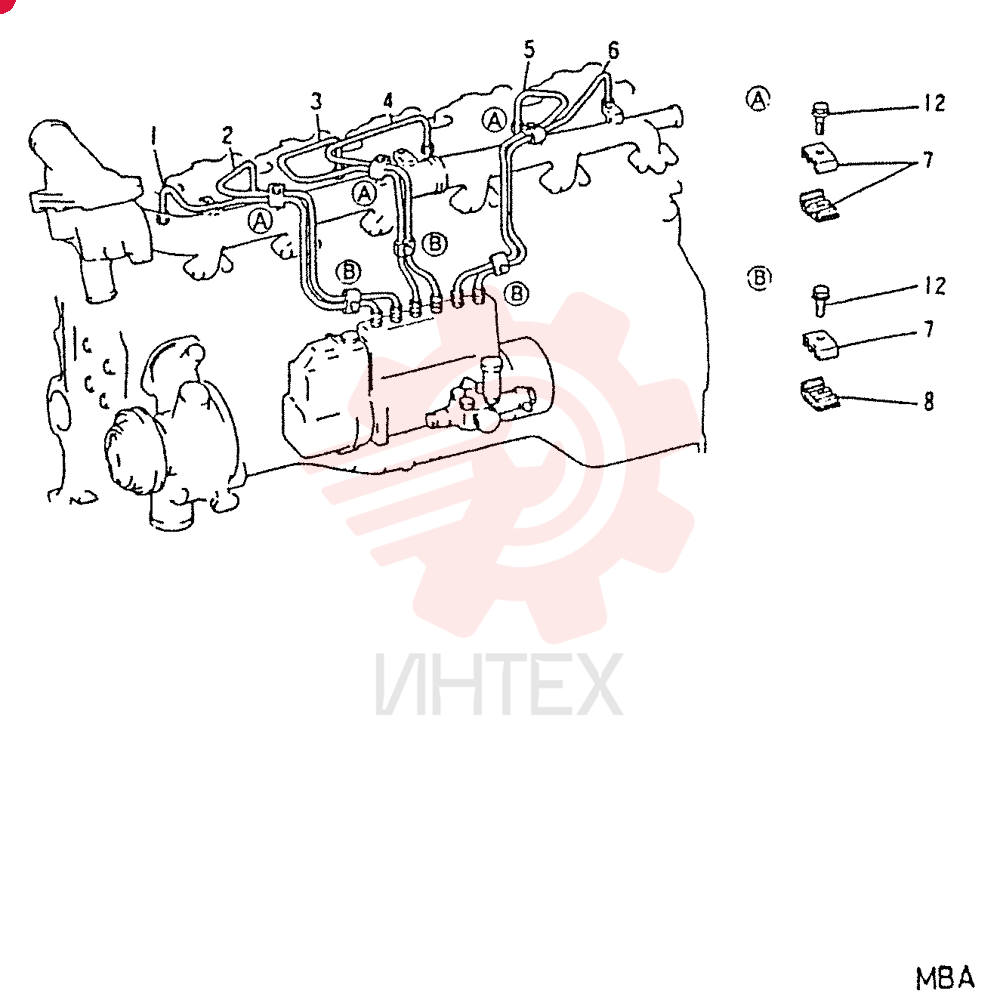 INJECTION PIPE VAME050871