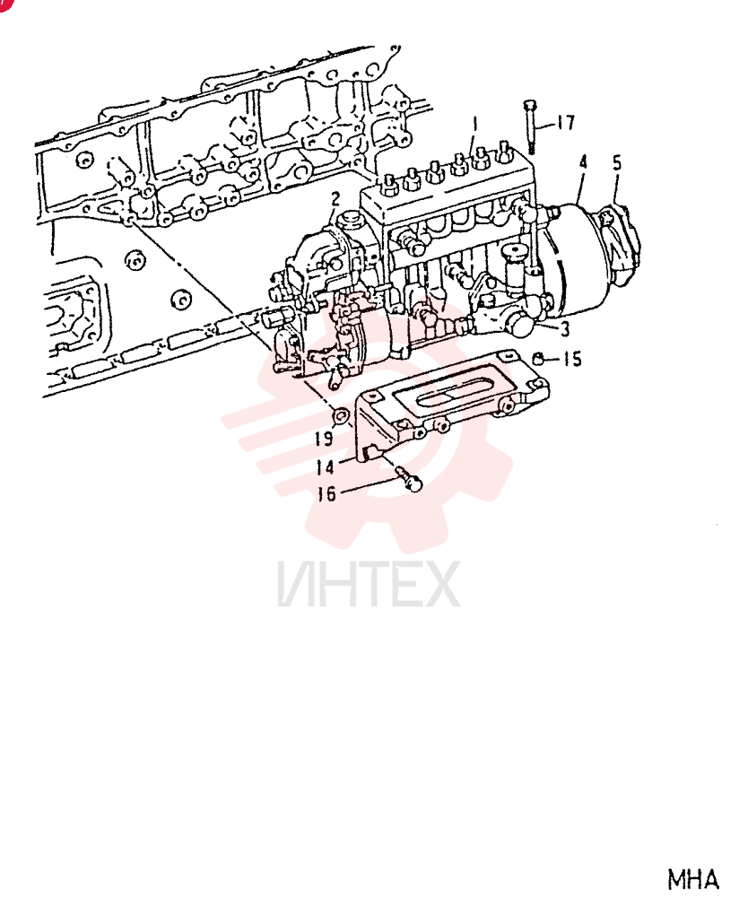 INJECTION PUMP, EXCH VAME157073