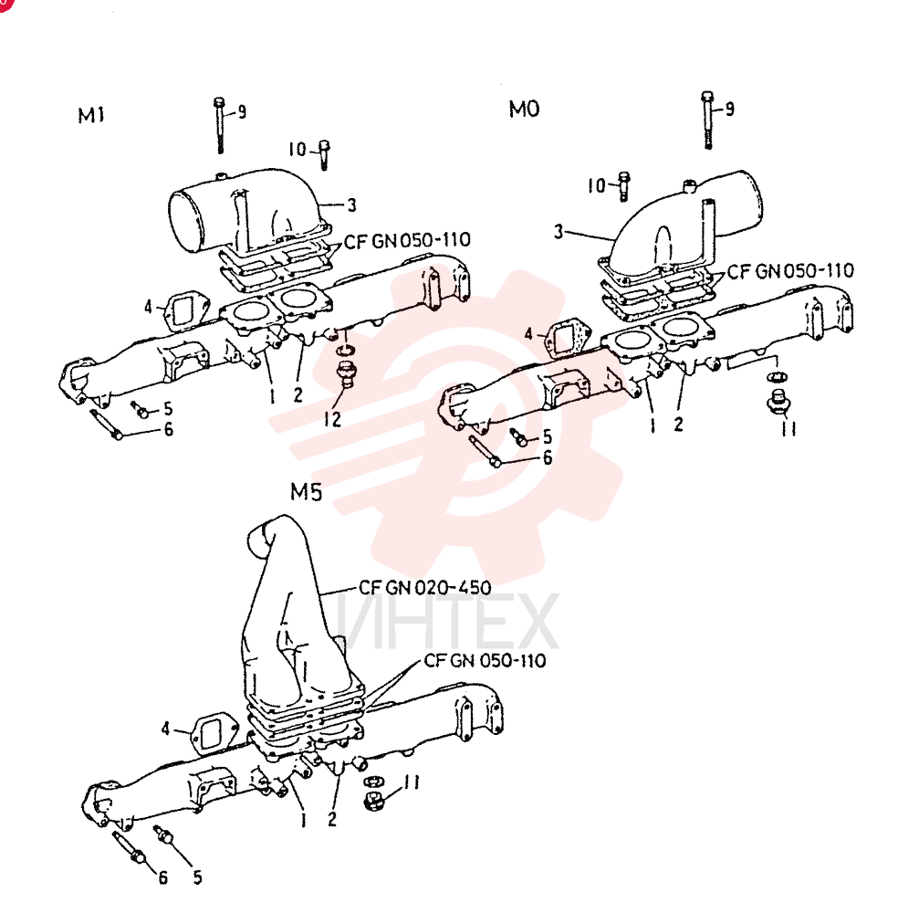 MANIFOLD, INLET FR VAME050717