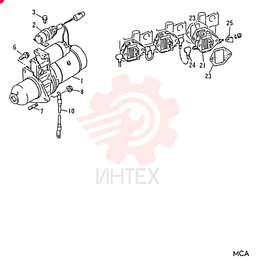 STARTER MOTOR VA3096603010 (2)