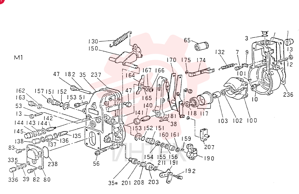 GOVERNOR (INNER PARTS)(M1)