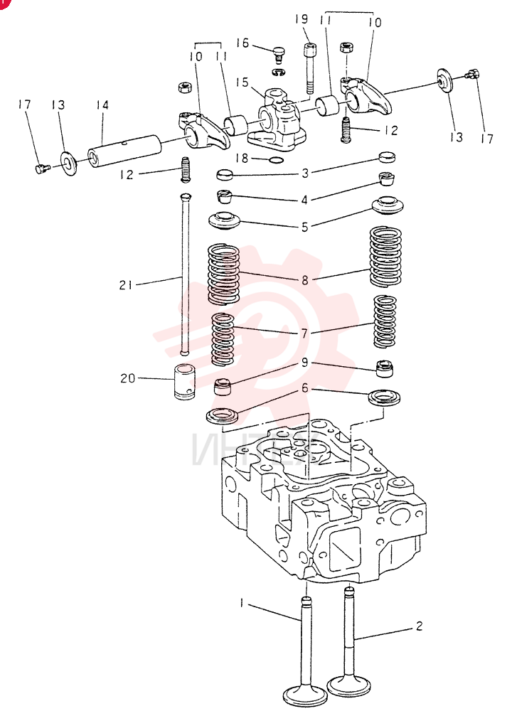 VALVE GEAR TRAIN(M0)