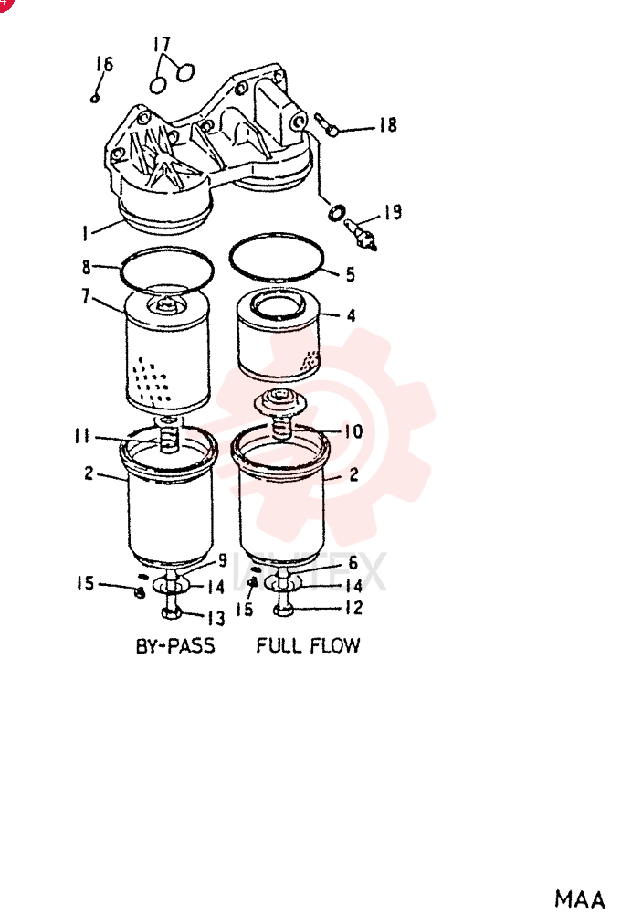 ENGINE OIL FILTER VAME054240