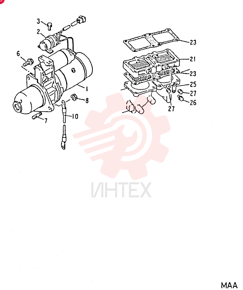 STARTER MOTOR VA3096603010 (2)