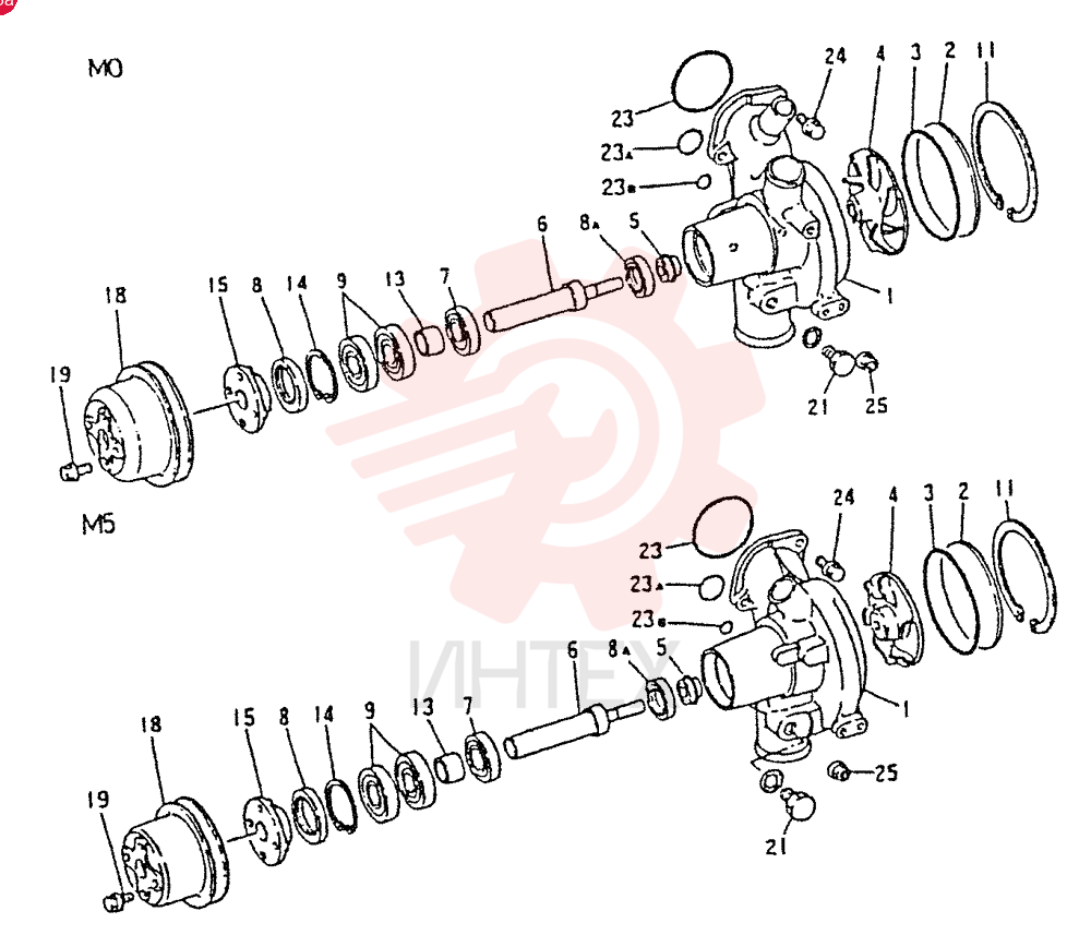 WATER PUMP VAME055416