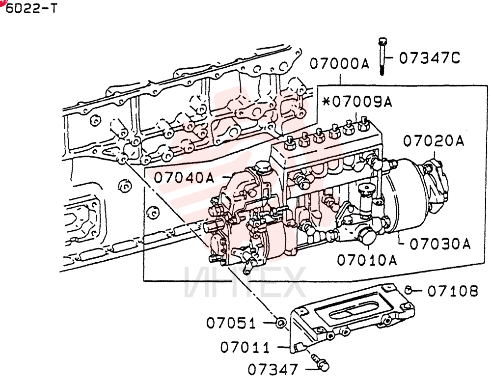 FUEL INJECTION PUMP VAME157577 (1)
