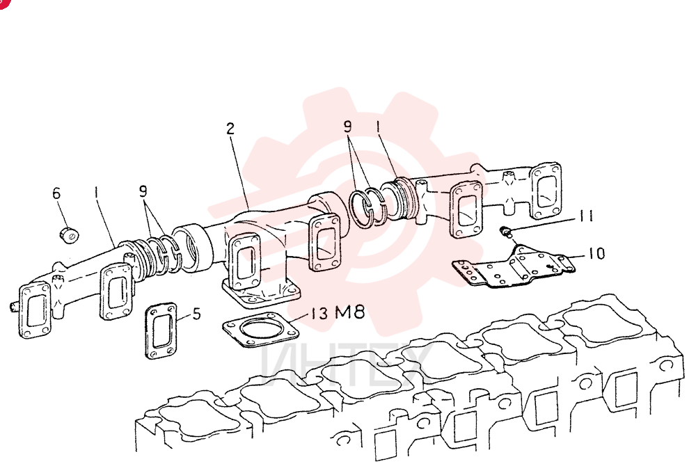 EXHAUST MANIFOLD(M7)
