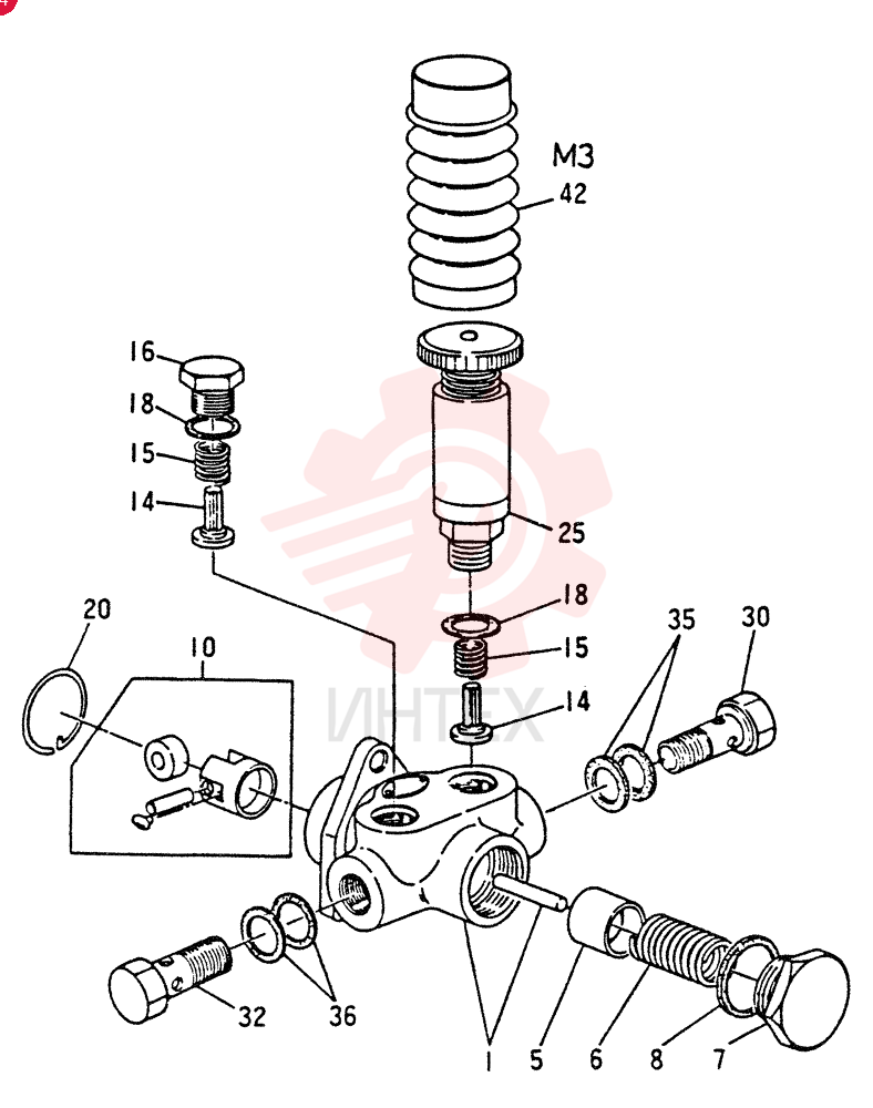 FUEL FEED PUMPS(INNER PARTS)(M3)