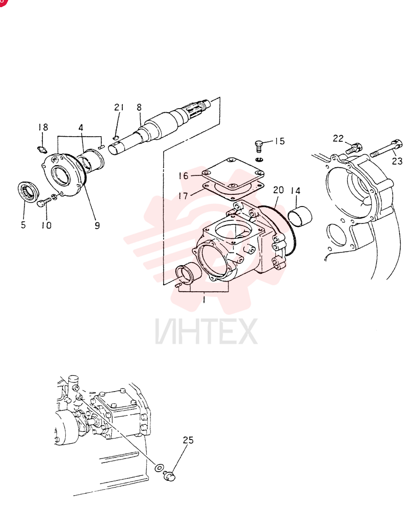FUEL INJECTION PUMP DRIVE(M0)