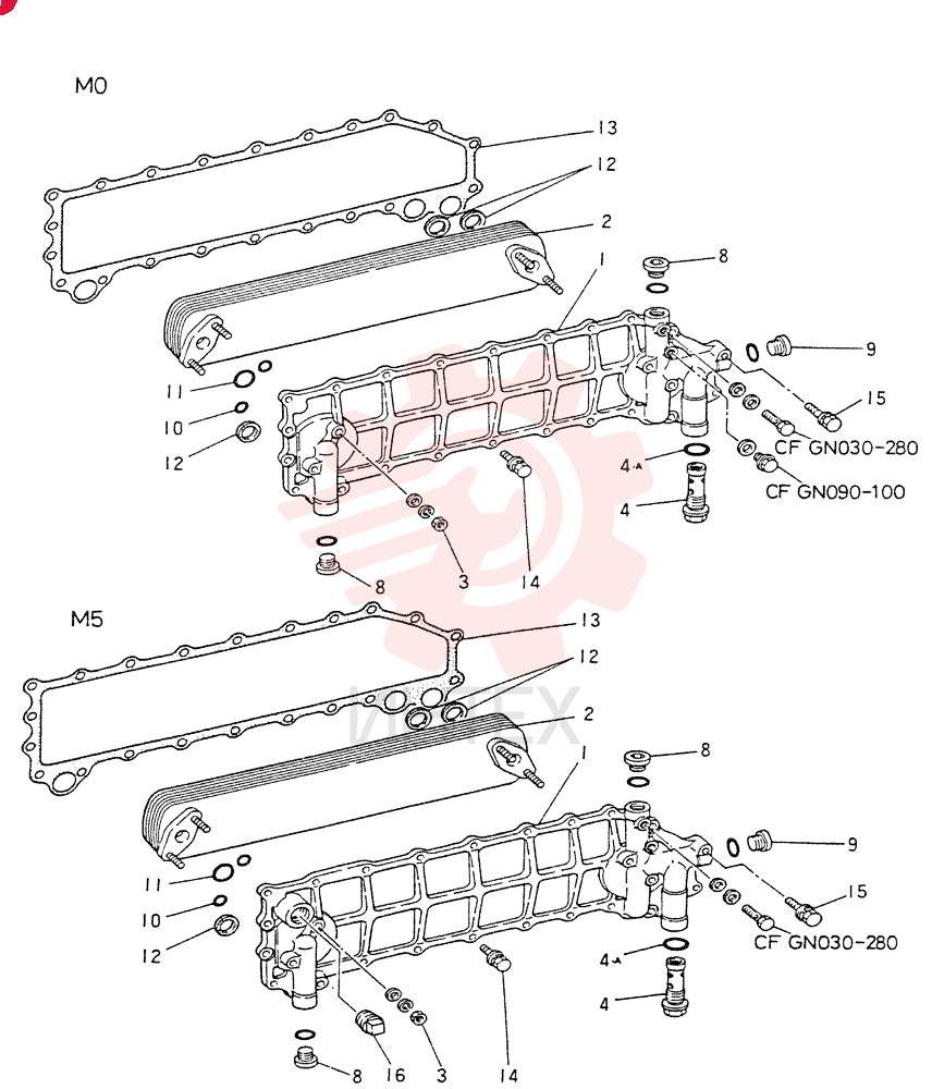 OIL COOLER (M5)