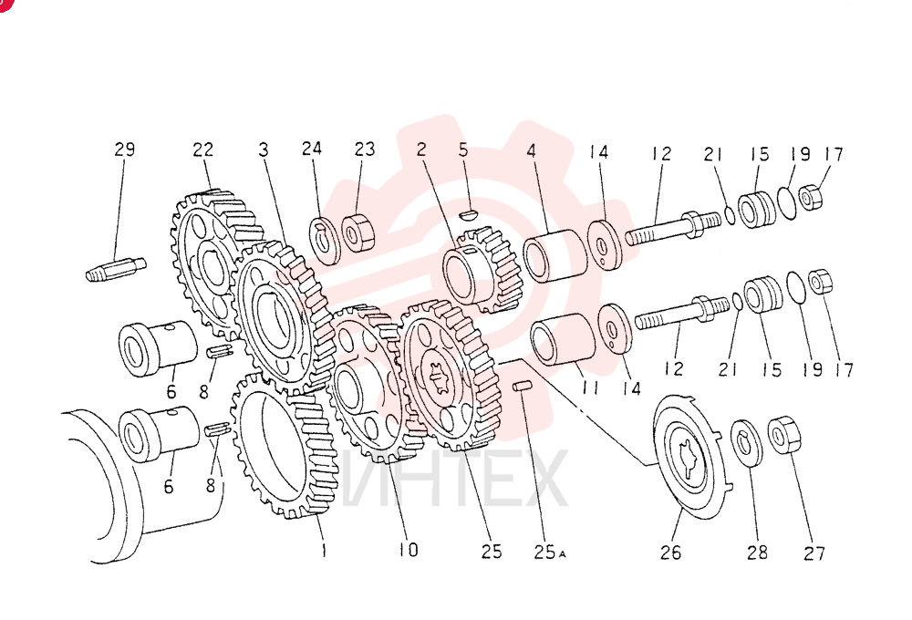 TIMING GEAR, M0
