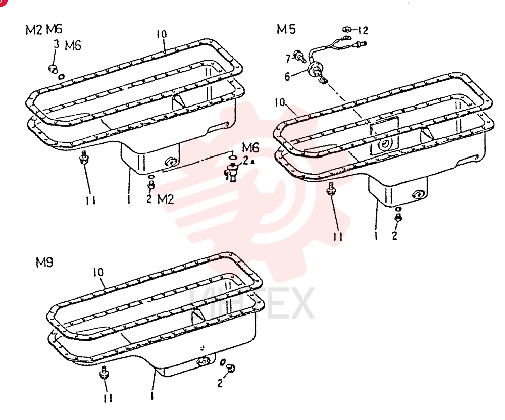 ENGINE OIL PAN VAME058106