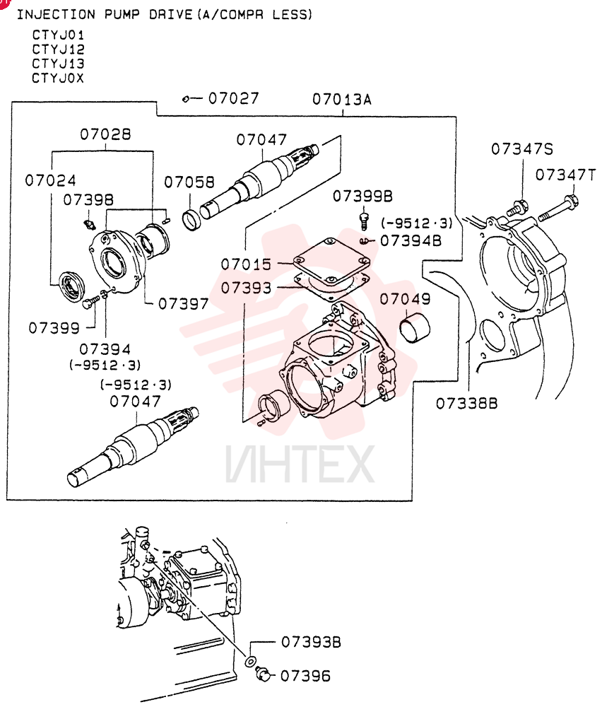 FUEL INJECTION PUMP VAME157577 (3)