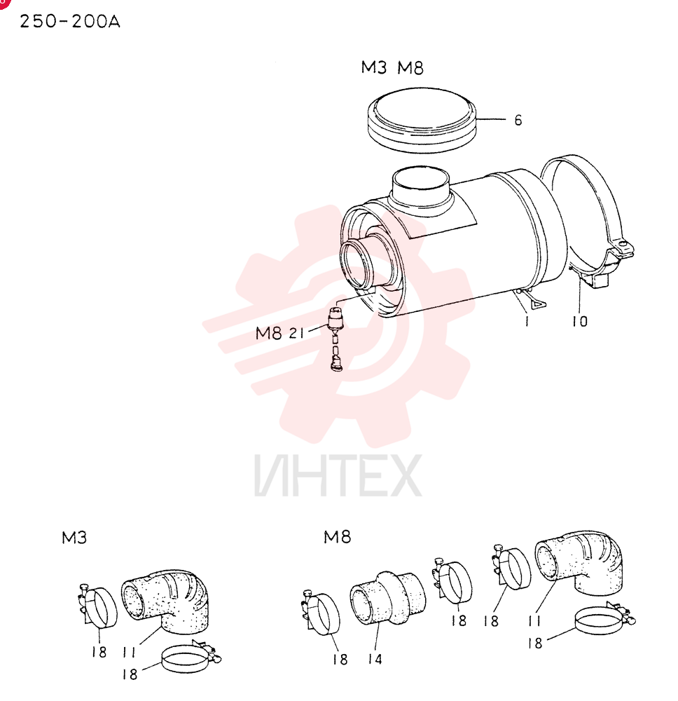 AIR INTAKE(M8)