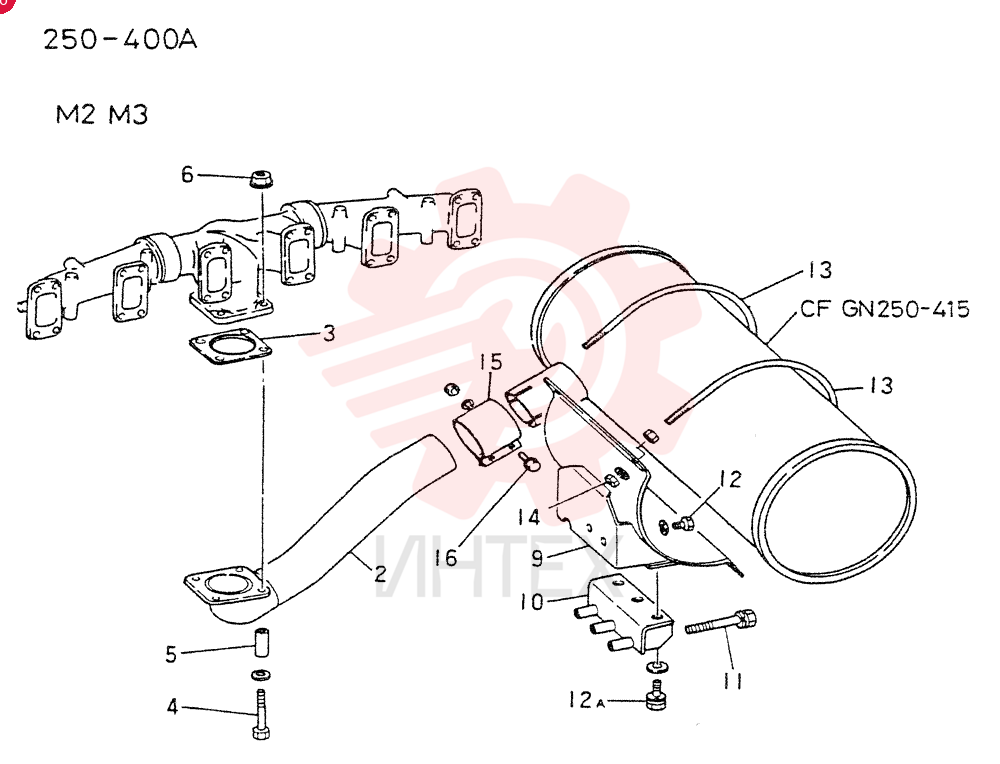 EXHAUST PIPE(M3)
