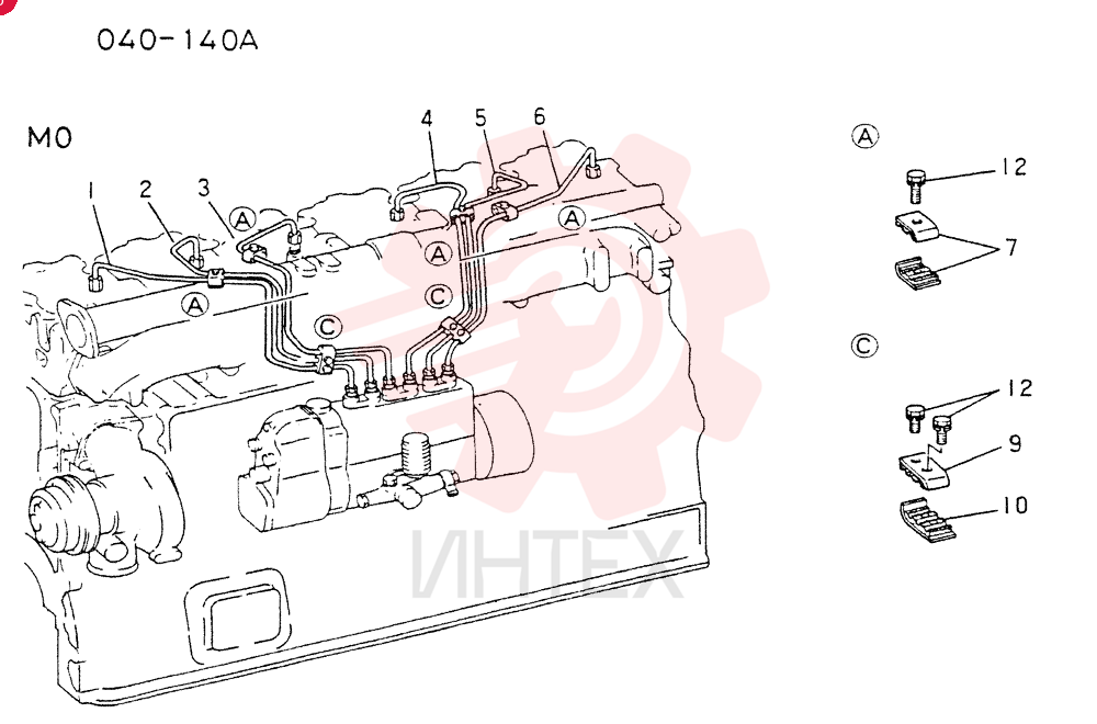 FUEL INJECTION PIPE(M0)