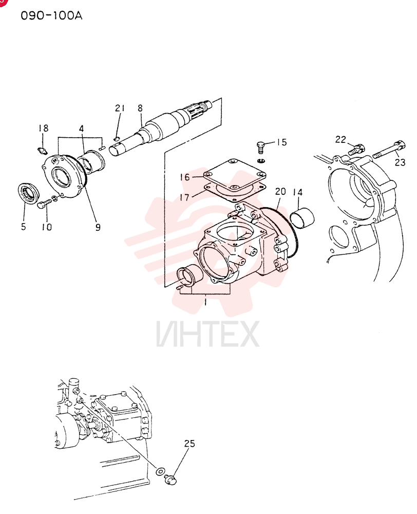 FUEL INJECTION PUMP DRIVE(M0)