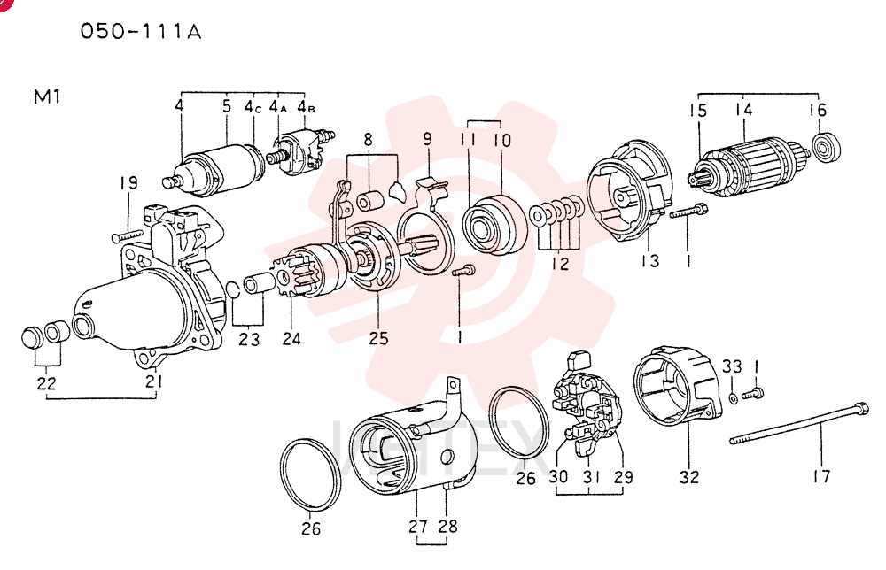 STARTER (INNER PARTS)(M1)
