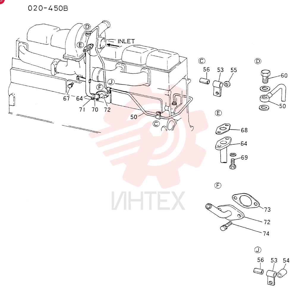 TURBOCHARGER GENERAL(M3) 6D221CT-KS03 (2)