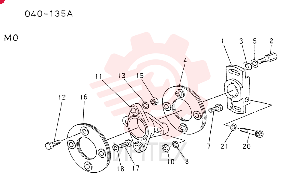 COUPLING (INNER PARTS)(M0)