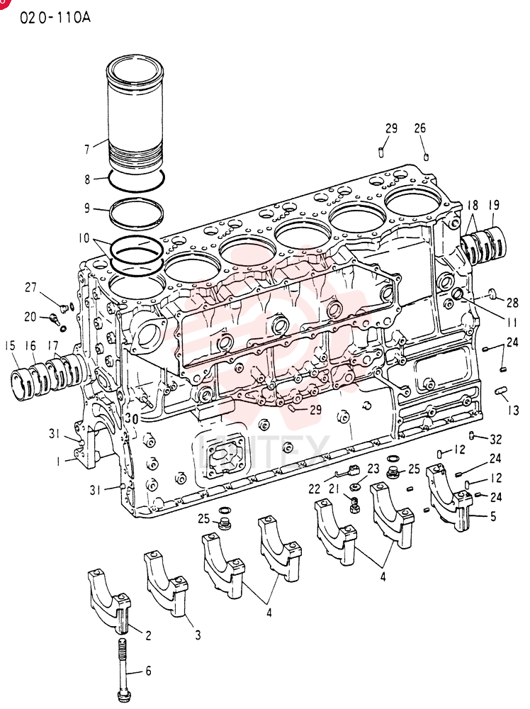 CYLINDER BLOCK(M0)