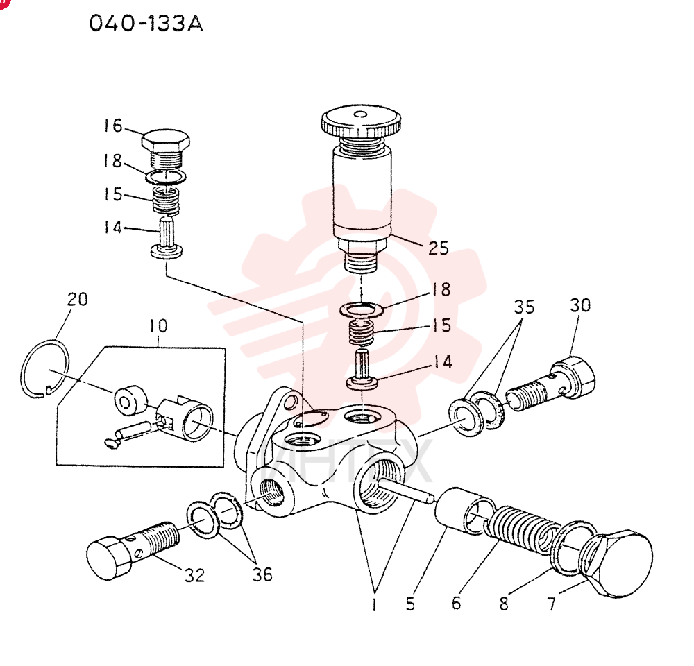 FUEL FEED PUMP (INNER PARTS)(M0)