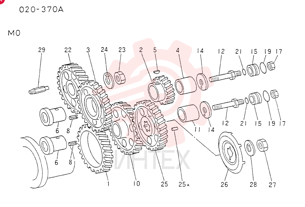 TIMING GEAR(M0)