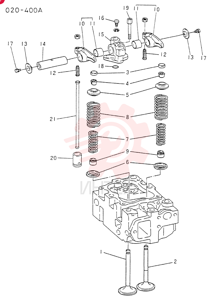 VALVE GEAR TRAIN(M0)