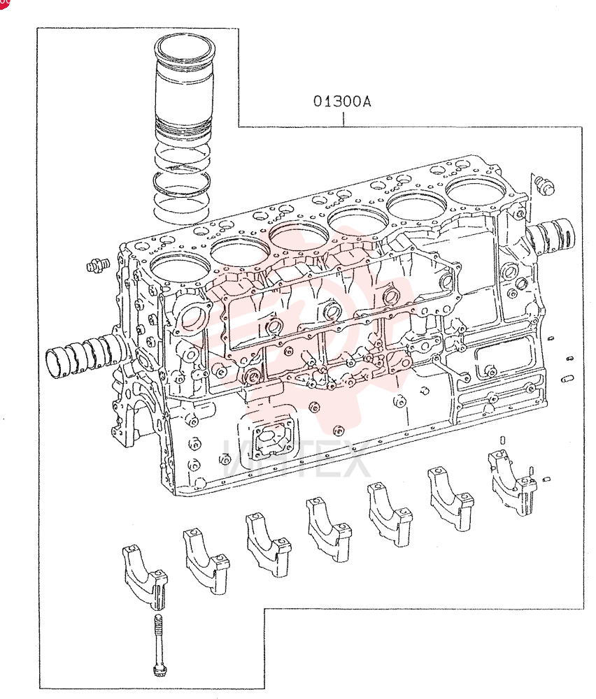 BLOCK ASSY, CYLINDER