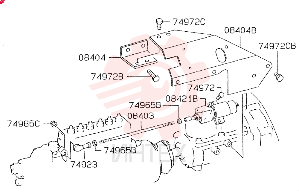 ROD, ENG STOP SOLENOID, 9809.1-