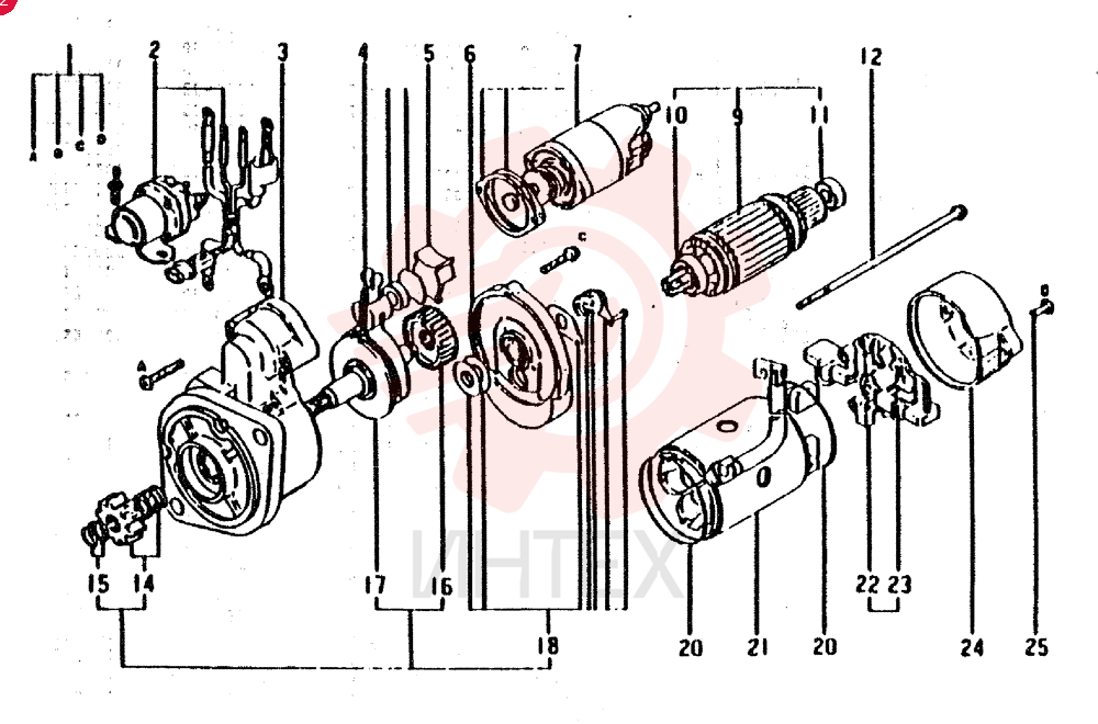 STARTER MOTOR